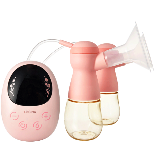 Mom Smart Breast Feeding Pump Double PPSU Bottles